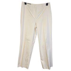 Brooks Brothers Women’s Stretch Cotton Chinos White Sz. 12